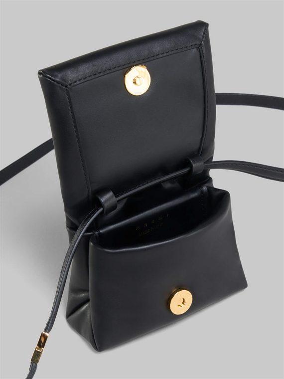 Marni Mini Prisma Pouch, Black